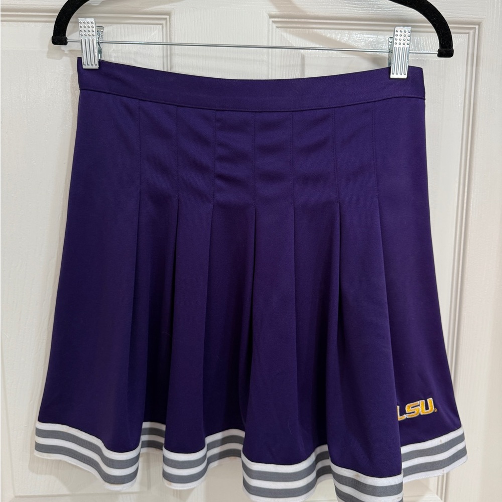 Purple LSU Cheerleader Skirt